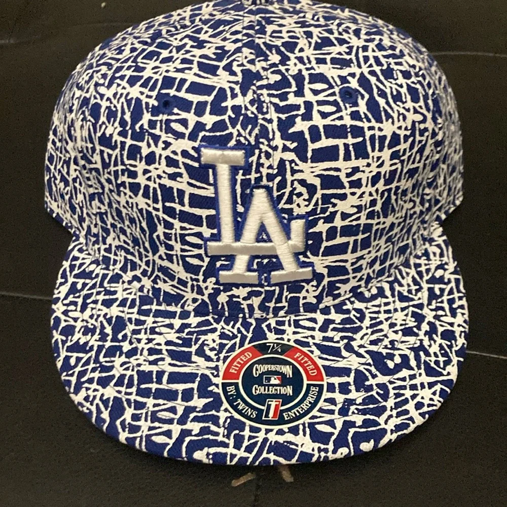 Vintage New Era LA Dodgers  and‎ White Cap